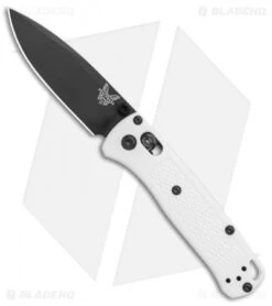 Benchmade Mini Bugout AXIS Lock Knife White (2.82" Black) 533BK-1