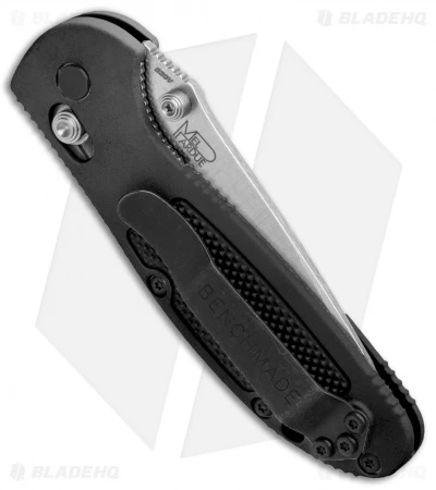 Benchmade Mini Griptilian AXIS Lock Knife Black (2.91" Satin) 556-S30V 3 Benchmade Mini Griptilian AXIS Lock Knife Black (2.91" Satin) 556-S30V - Image 3