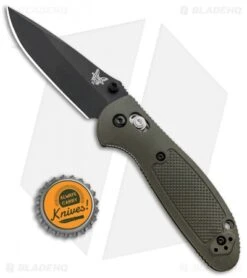 Benchmade Mini Griptilian AXIS Lock Knife Olive Drab (2.91" Black) 556BKOD-154CM 5 Benchmade Mini Griptilian AXIS Lock Knife Olive Drab (2.91" Black) 556BKOD-154CM -Benchmade Shop Benchmade Mini Griptilian AXIS Lock Olive Drab Black 556BKOD S30V BHQ 6217 jr bottlecap 1
