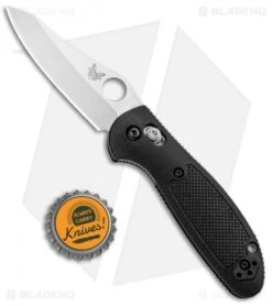 Benchmade Mini Griptilian Axis Lock Knife Black (2.91" Satin S30V) 555 -Benchmade Shop Benchmade Mini Griptilian Axis Lock 555 PLN BHQ 1154 jr bottlecap