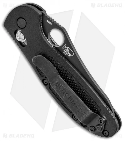 Benchmade Mini Griptilian Axis Lock Knife Black (2.91" Black) 555BK-S30V 3 Benchmade Mini Griptilian Axis Lock Knife Black (2.91" Black) 555BK-S30V - Image 3