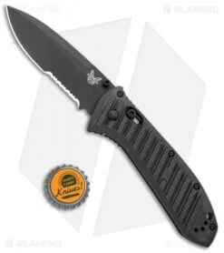 Benchmade Presidio II AXIS Lock Knife Black CF-Elite (3.72" Black Serr) 570SBK-1 -Benchmade Shop Benchmade Preidio II AXIS Lock Black CF Elite Black Serr 570SBK 1 BHQ 104899 jr bottlecap