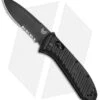 Benchmade 5700SBK Auto Presidio II Automatic Knife (3.7" Black Serr)
