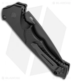 Benchmade Rukus II Automatic Knife (3.4" Black) 9600BK 7 Benchmade Rukus II Automatic Knife (3.4" Black) 9600BK -Benchmade Shop Benchmade Rukus II Automatic Black 9600BK BHQ 74494 jr side