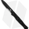 Benchmade SOCP Liner Lock Knife Black G-10 (4.47" Black Serr) 390SBK