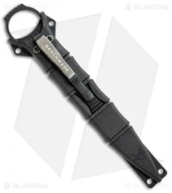 Benchmade SOCP Dagger Knife W/ Trainer Blade (3.22" Black) 176BK-Combo -Benchmade Shop Benchmade SOCP Dagger Trainer Blade Black 176BK COMBO BHQ 10140 jr sheath