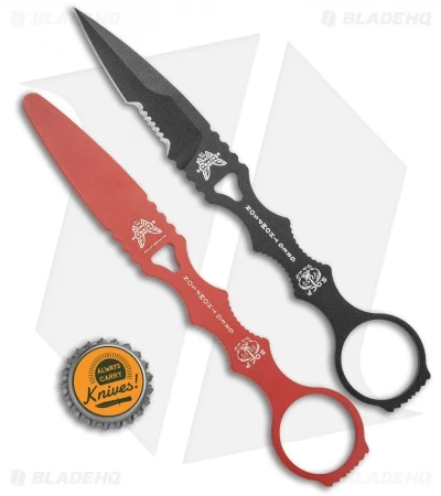 Benchmade SOCP Knife W/ Trainer Blade 178SBK-COMBO Black Sheath (3.22" Serr) 9 Benchmade SOCP Knife W/ Trainer Blade 178SBK-COMBO Black Sheath (3.22" Serr) - Image 9