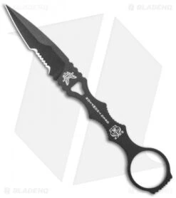 Benchmade SOCP Knife W/ Trainer Blade 178SBK-COMBO Black Sheath (3.22" Serr) 12 Benchmade SOCP Knife W/ Trainer Blade 178SBK-COMBO Black Sheath (3.22" Serr) -Benchmade Shop Benchmade SOCP Knife Trainer Black Sheath Serr 178SBK COMBO BHQ 19609 jr knife