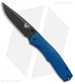Benchmade Torrent Nitrous Spring Assisted Knife Blue (3.6" Black) 890-1701