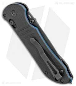 Benchmade 917SBK-1901 Triage Axis Lock Knife Black G-10 (3.4" Black Serr) -Benchmade Shop Benchmade Triage Axis Lock black G 10 Black Serr 917SBK 1901 BHQ 105738 jr side
