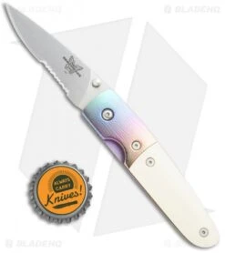 Vintage Benchmade Mel Pardue 850S Liner Lock Knife (2.8" Satin Serr) 7 Vintage Benchmade Mel Pardue 850S Liner Lock Knife (2.8" Satin Serr) -Benchmade Shop Benchmade Vintage Mel Pardue LL Serr 850S BHQ 37226 jr bottlecap