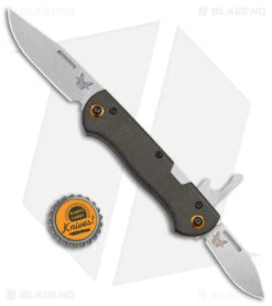 Benchmade Weekender Slip Joint Knife OD Green Micarta (3" SW) 317-1 -Benchmade Shop Benchmade Weekender Folding Knife Dark Brown Micarta 3in 2in SW BHQ 137278 td size jr