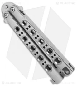 Rare Pre-Production Benchmade 31S Balisong Butterfly Knife (3" Satin Serr) 6 Rare Pre-Production Benchmade 31S Balisong Butterfly Knife (3" Satin Serr) -Benchmade Shop Rare Pre Production benchmade 31S bali satin serr BHQ 37215 er spine