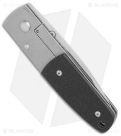 Vintage Benchmade 330 Mel Pardue Knife Ti/Black G-10 (2.4" Satin Serr) 6 Vintage Benchmade 330 Mel Pardue Knife Ti/Black G-10 (2.4" Satin Serr) -Benchmade Shop Vintage Benchmade 330 Mel Pardue ti black G10 satin serr BHQ 71890 er side