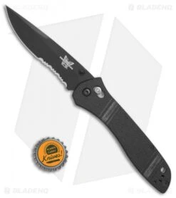 Vintage Benchmade 710 McHenry & Williams AXIS Lock Knife (4" Black Serr) 7 Vintage Benchmade 710 McHenry & Williams AXIS Lock Knife (4" Black Serr) -Benchmade Shop Vintage Benchmade 710 McHenry WIlliams black serr BHQ 71892 er size
