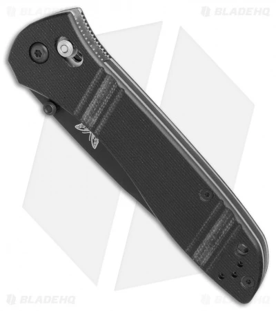 Vintage Benchmade 710 McHenry & Williams AXIS Lock Knife (4" Black Serr) 2 Vintage Benchmade 710 McHenry & Williams AXIS Lock Knife (4" Black Serr) - Image 2