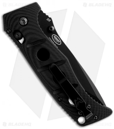 Benchmade Sibert 275SBK Adamas AXIS Lock Knife Black G10 (3.82" Black Serr) 2 Benchmade Sibert 275SBK Adamas AXIS Lock Knife Black G10 (3.82" Black Serr) - Image 2