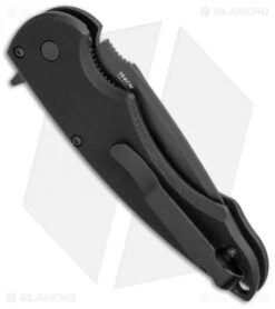 Benchmade Precinct Flipper Liner Lock Knife Black G-10 (3.3" Black) 320BK 5 Benchmade Precinct Flipper Liner Lock Knife Black G-10 (3.3" Black) 320BK -Benchmade Shop benchmade 320bk precinct flipper side cm