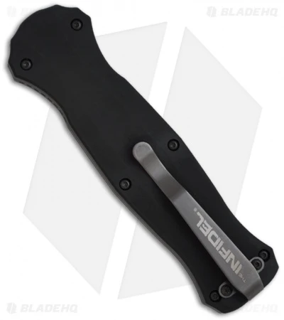 Benchmade Infidel Knife OTF Double Action Automatic (3.9" Satin) 3300 2 Benchmade Infidel Knife OTF Double Action Automatic (3.9" Satin) 3300 - Image 2