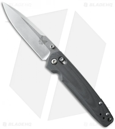 Benchmade Valet AXIS Lock Knife Gray G-10 (2.96" Satin) 485 1 Benchmade Valet AXIS Lock Knife Gray G-10 (2.96" Satin) 485