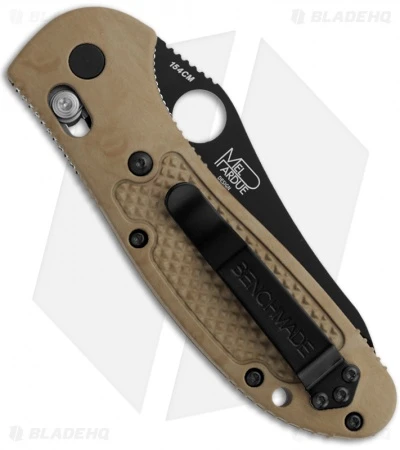Benchmade Mini Griptilian AXIS Lock Knife Sand (2.91" Black) 555BKHGSN 2 Benchmade Mini Griptilian AXIS Lock Knife Sand (2.91" Black) 555BKHGSN - Image 2