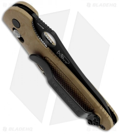 Benchmade Mini Griptilian AXIS Lock Knife Sand (2.91" Black) 555BKHGSN 3 Benchmade Mini Griptilian AXIS Lock Knife Sand (2.91" Black) 555BKHGSN - Image 3