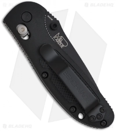 Benchmade Mini Griptilian Tanto AXIS Lock Knife (2.91" Black) 557BK 2 Benchmade Mini Griptilian Tanto AXIS Lock Knife (2.91" Black) 557BK - Image 2