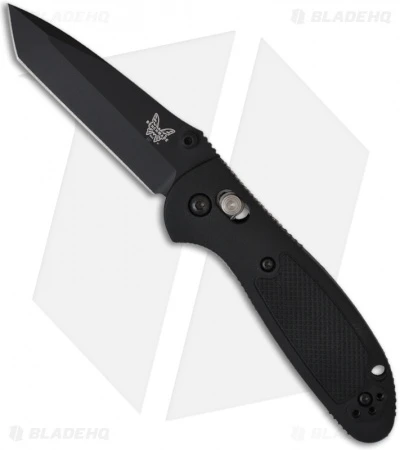Benchmade Mini Griptilian Tanto AXIS Lock Knife (2.91" Black) 557BK 1 Benchmade Mini Griptilian Tanto AXIS Lock Knife (2.91" Black) 557BK