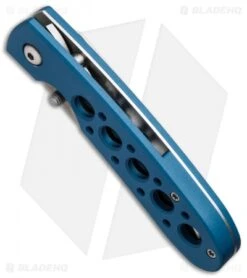 Vintage Benchmade Leopard 612S-BLU Liner Lock Knife (3.0" Satin Serr) 6 Vintage Benchmade Leopard 612S-BLU Liner Lock Knife (3.0" Satin Serr) -Benchmade Shop benchmade 612s blu bottom cm