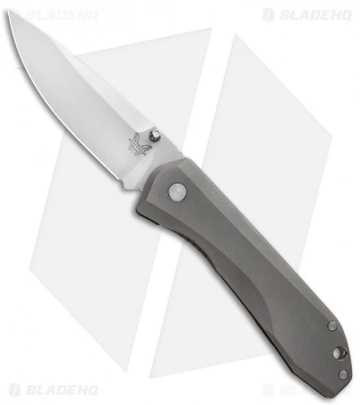 Benchmade 761 Titanium Monolock Knife (3.73" Satin) 1 Benchmade 761 Titanium Monolock Knife (3.73" Satin)