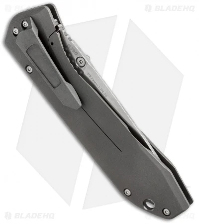Benchmade 761 Titanium Monolock Knife (3.73" Satin) 3 Benchmade 761 Titanium Monolock Knife (3.73" Satin) - Image 3