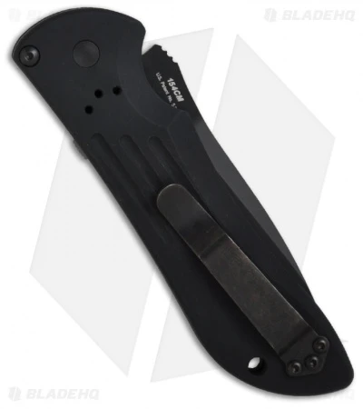 Benchmade 9101SBK Auto Stryker Automatic Knife Next Gen (3.6" Black Serr) 2 Benchmade 9101SBK Auto Stryker Automatic Knife Next Gen (3.6" Black Serr) - Image 2