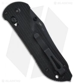 Benchmade Triage AXIS Lock Knife Black G-10 (3.5" Satin Serr) 916S -Benchmade Shop benchmade 915bk triage back
