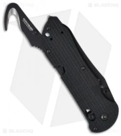 Benchmade Triage AXIS Lock Knife Black G-10 (3.5" Satin Serr) 916S -Benchmade Shop benchmade 915bk triage hook