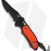 Benchmade 9170SBK-ORG Triage Knife Orange Axis Automatic (3.58" Black Serr)