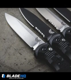 Benchmade 4400 Casbah Automatic Knife Black Grivory (3.4" Satin) 9 Benchmade 4400 Casbah Automatic Knife Black Grivory (3.4" Satin) -Benchmade Shop benchmade casbah variety sw black plain serr dl 2