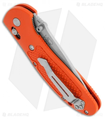 Benchmade Griptilian AXIS Lock Knife Orange (3.4" Satin) 551H2O 2 Benchmade Griptilian AXIS Lock Knife Orange (3.4" Satin) 551H2O - Image 2
