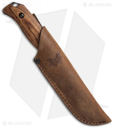 Benchmade Saddle Mountain Skinner Knife W/ Gut Hook Wood Hunting 15003-2 2 Benchmade Saddle Mountain Skinner Knife W/ Gut Hook Wood Hunting 15003-2 - Image 2