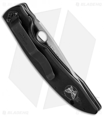 Vintage Benchmade Mini AFCK 812S Liner Lock Knife (3.25" Satin Serr) 3 Vintage Benchmade Mini AFCK 812S Liner Lock Knife (3.25" Satin Serr) - Image 3