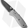 Benchmade Mini Barrage AXIS-Assist Knife Gray G-10 (2.91" Black) 585BK-2