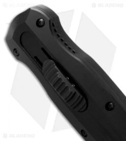 Benchmade Pagan PROTOTYPE 3321BK Bayonet S/E OTF Automatic Knife (3.96" Black) 6 Benchmade Pagan PROTOTYPE 3321BK Bayonet S/E OTF Automatic Knife (3.96" Black) -Benchmade Shop benchmade pagan 3320 spine jm 4